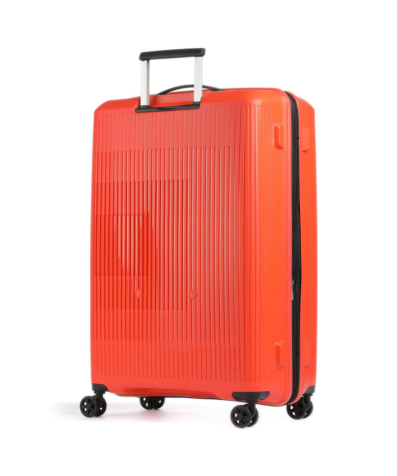 American Tourister Aerostep Spinner (4 wheels) bright orange