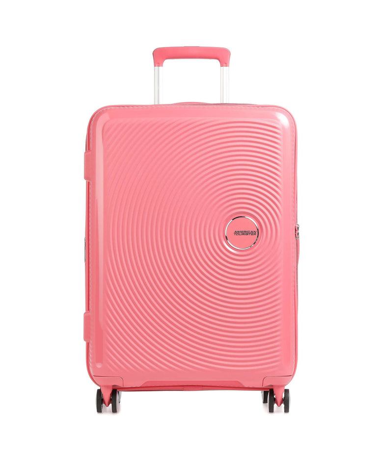 American Tourister Soundbox Spinner (4 wheels) sun kissed coral