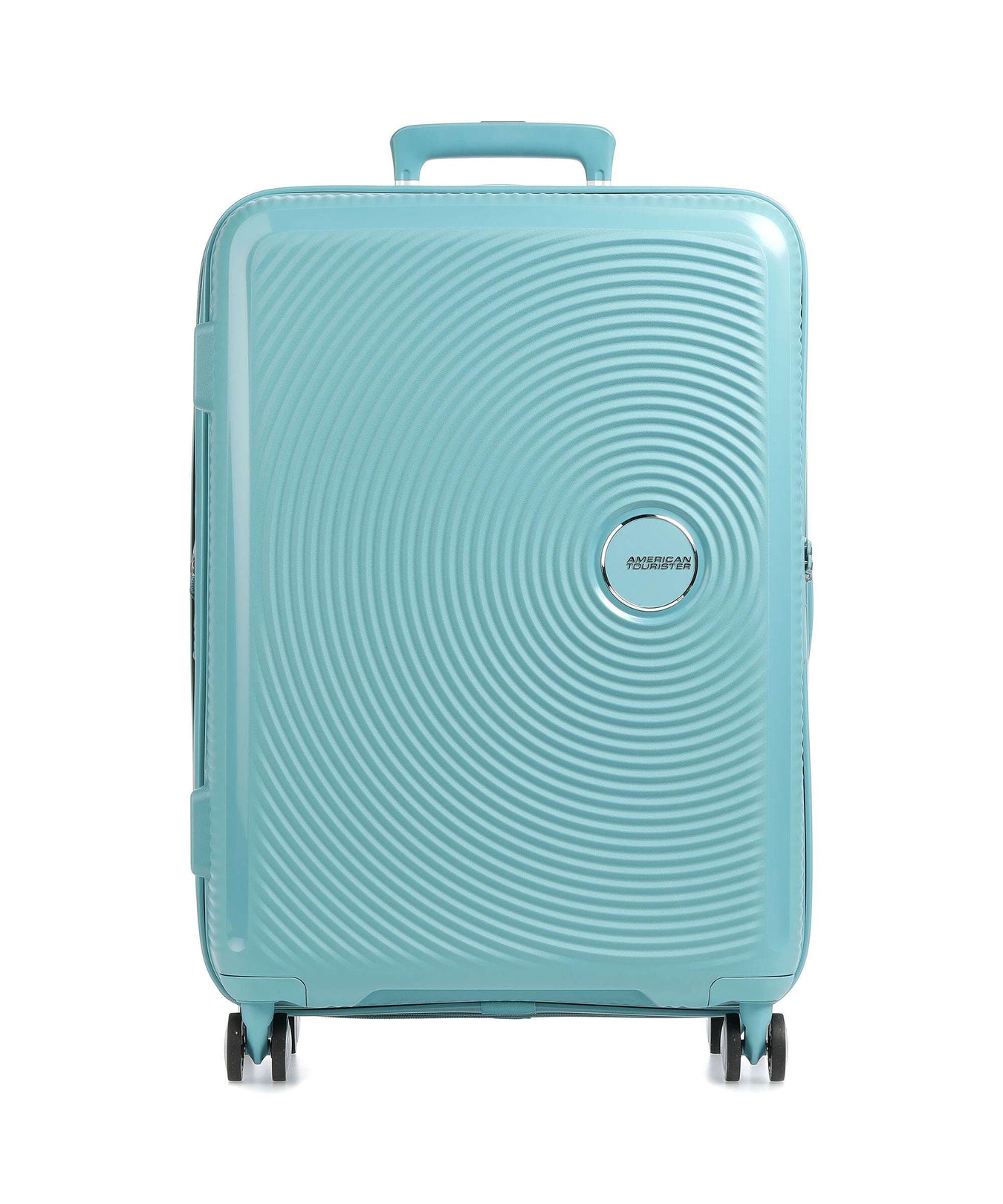 American Tourister Soundbox Spinner (4 wheels) turquoise tonic
