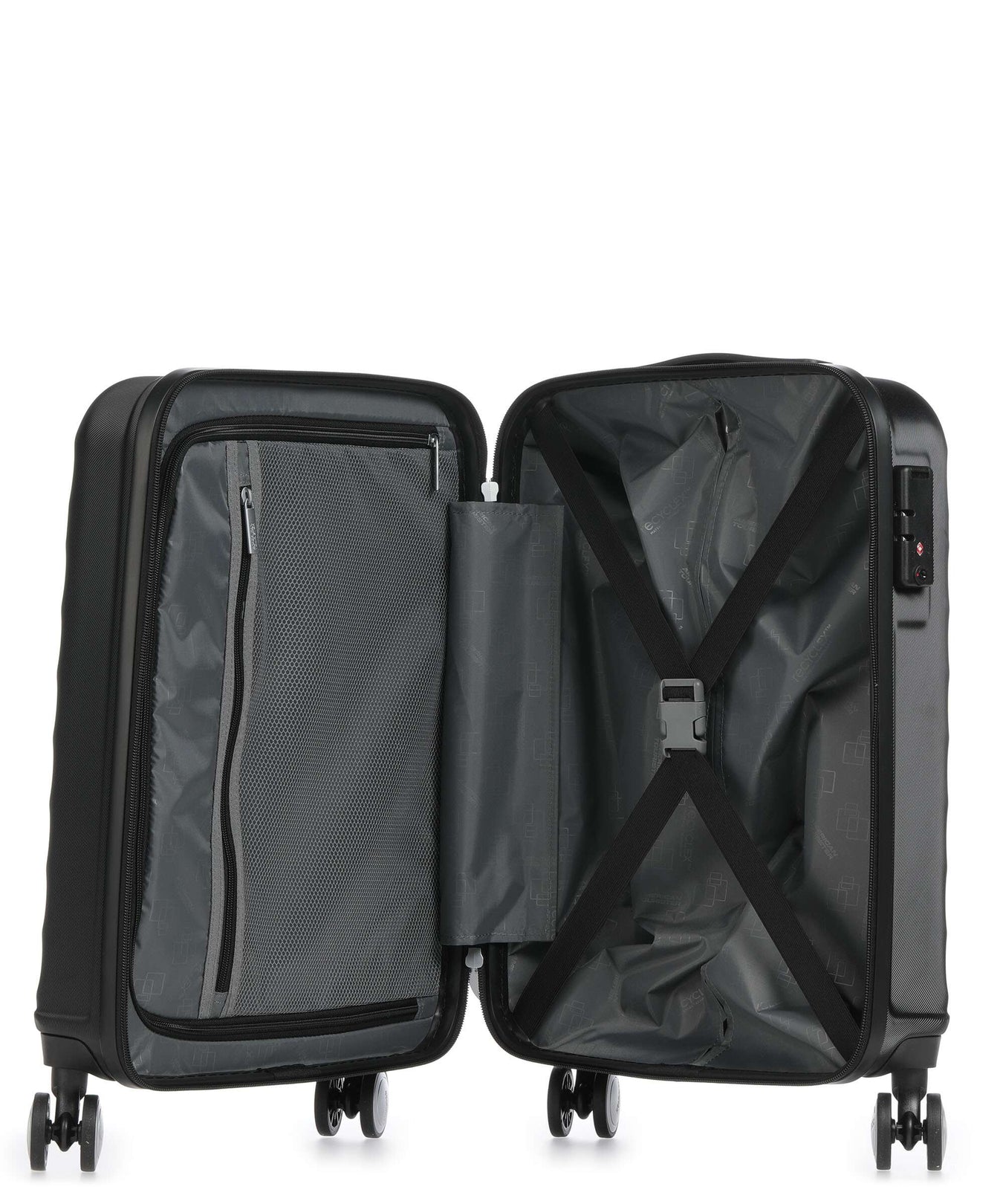 American Tourister Summer Square Spinner (4 wheels) black