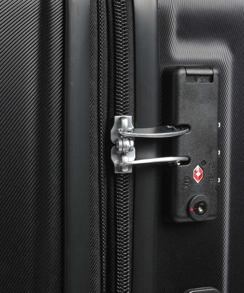 American Tourister Summer Square Spinner (4 wheels) black