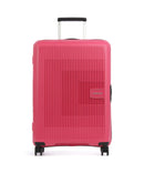 American Tourister Aerostep 4-Pyöräiset matkalaukku pink flash