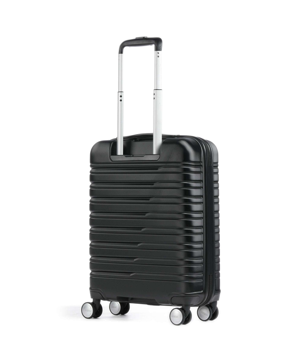 American Tourister Flashline Spinner (4 wheels) shadow black