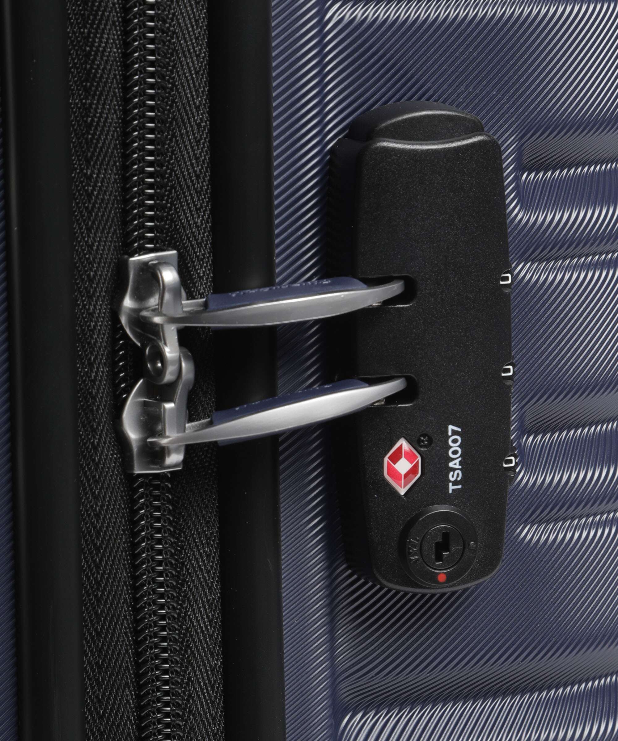 American Tourister Flashline Spinner (4 wheels) ink blue