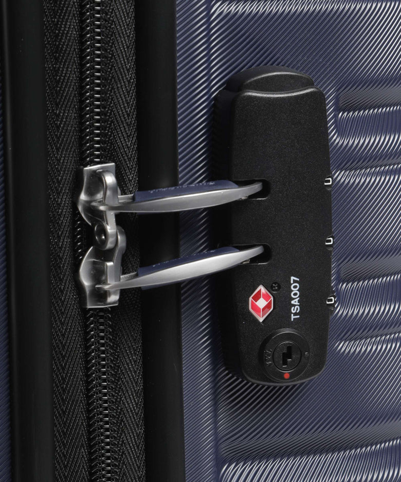 American Tourister Flashline Spinner (4 wheels) ink blue