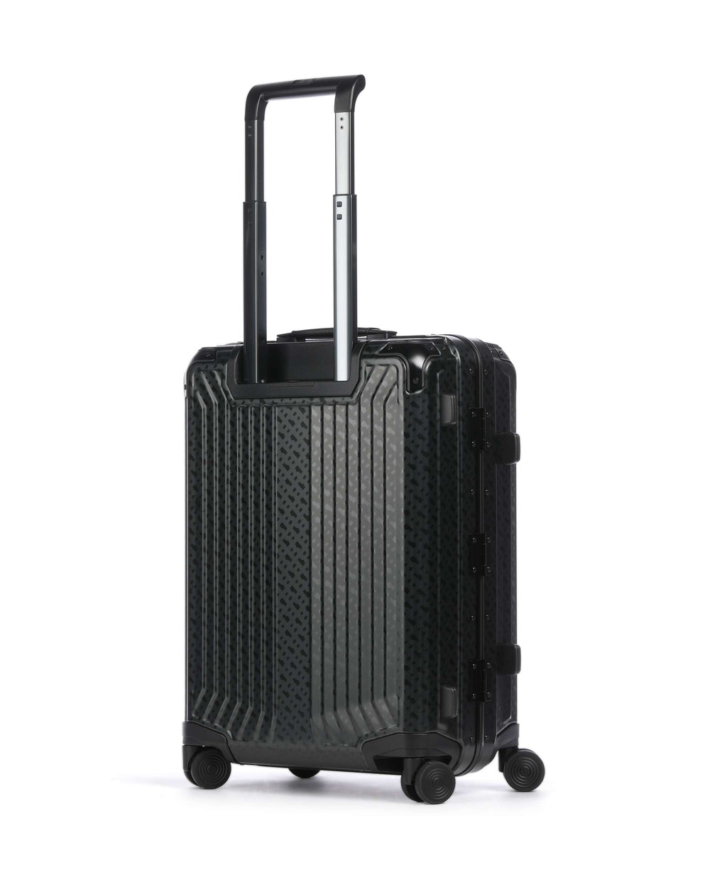 Samsonite Lite-Box Alu / Boss Spinner (4 wheels) graphite monogram
