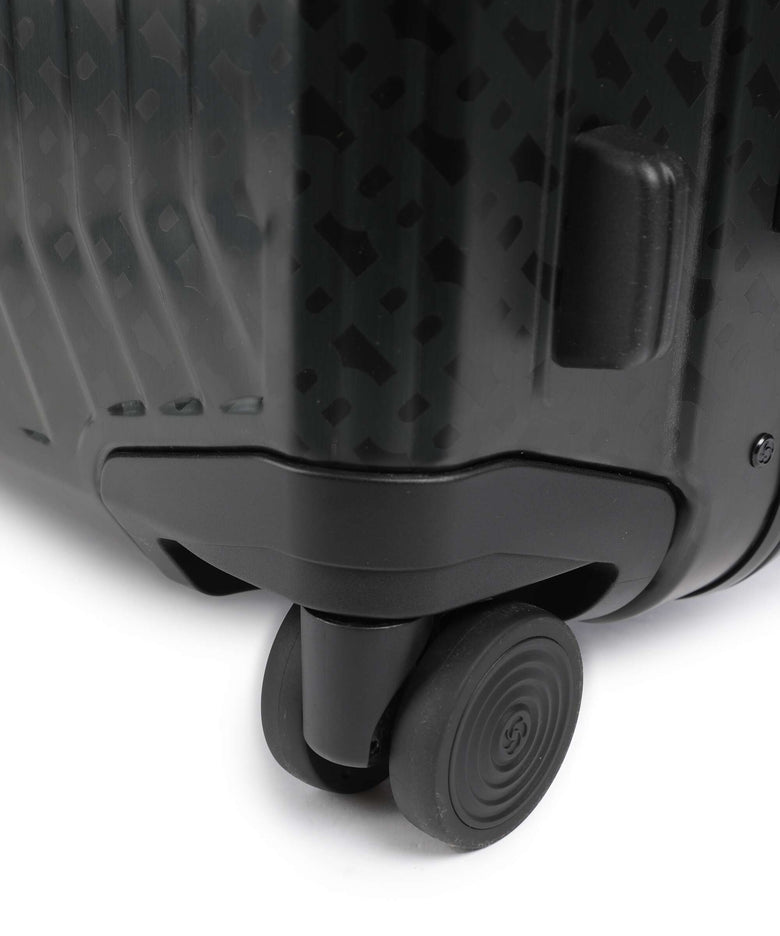 Samsonite Lite-Box Alu Boss Edition Spinner (4 wheels) graphite monogram