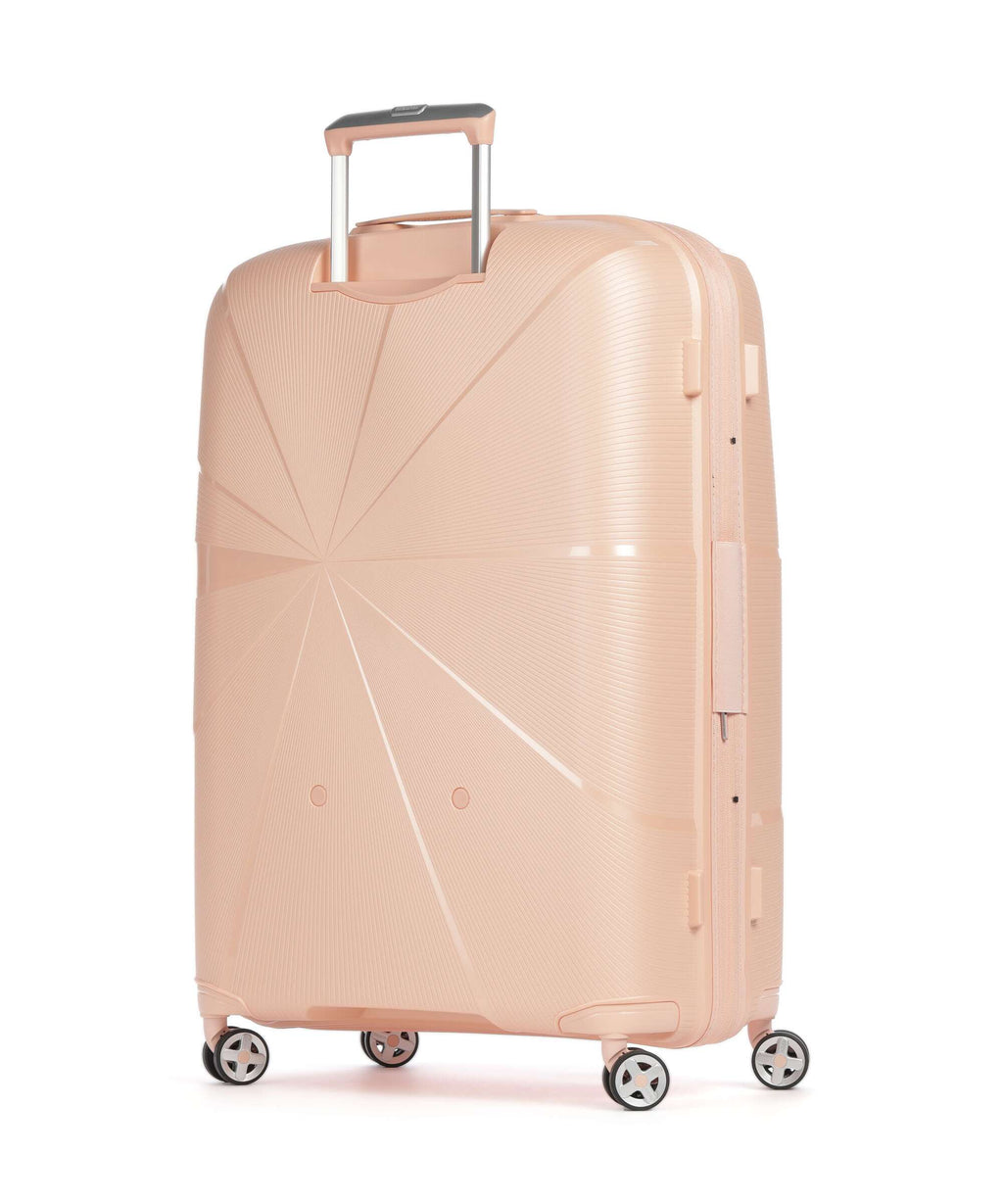 American Tourister Starvibe Spinner (4 wheels) metallic peach