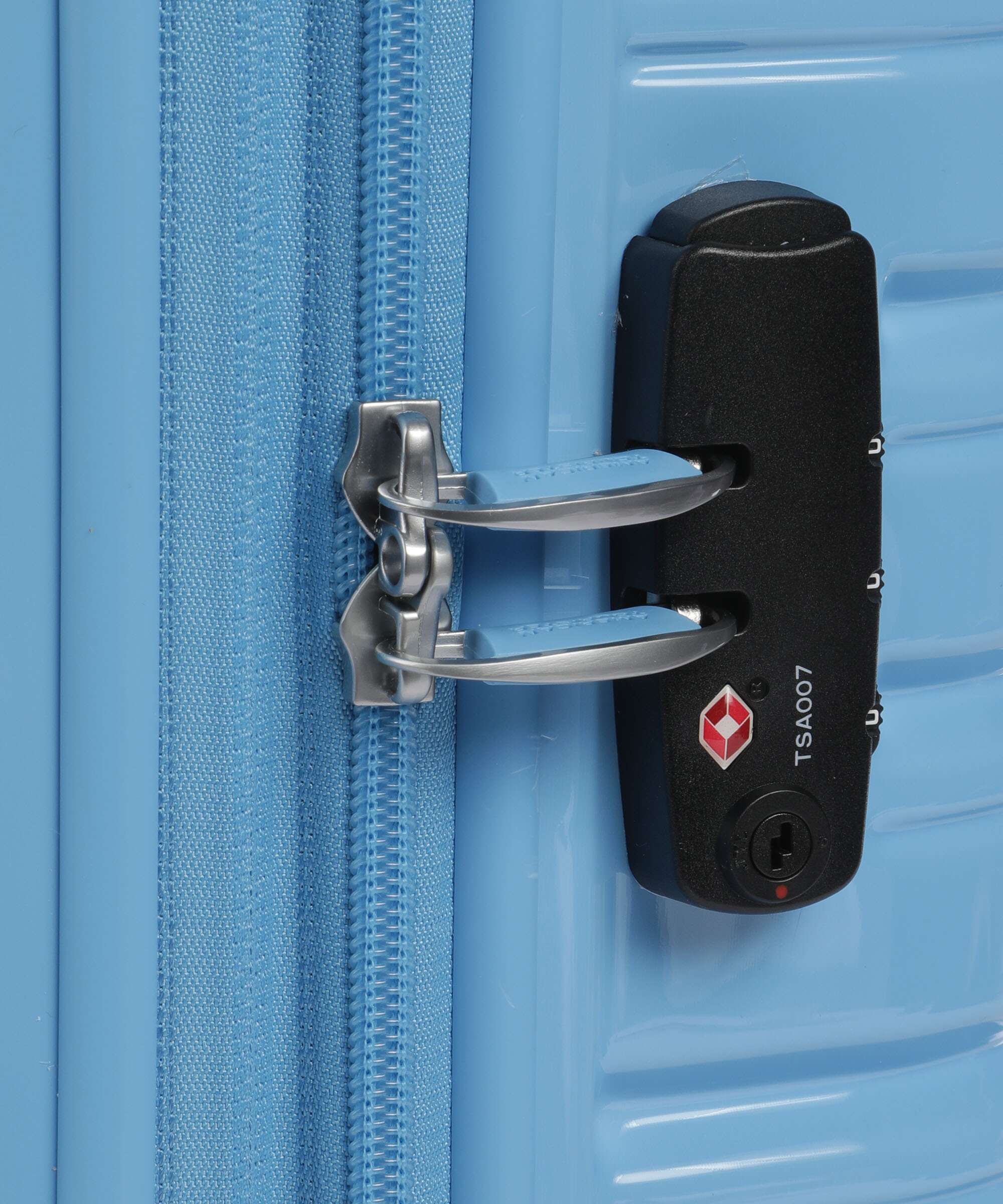 American Tourister Flashline Pop Spinner (4 wheels) cloudy blue