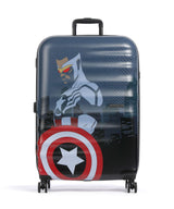 American Tourister Wavebreaker Disney 4-Pyöräiset matkalaukku captain america city