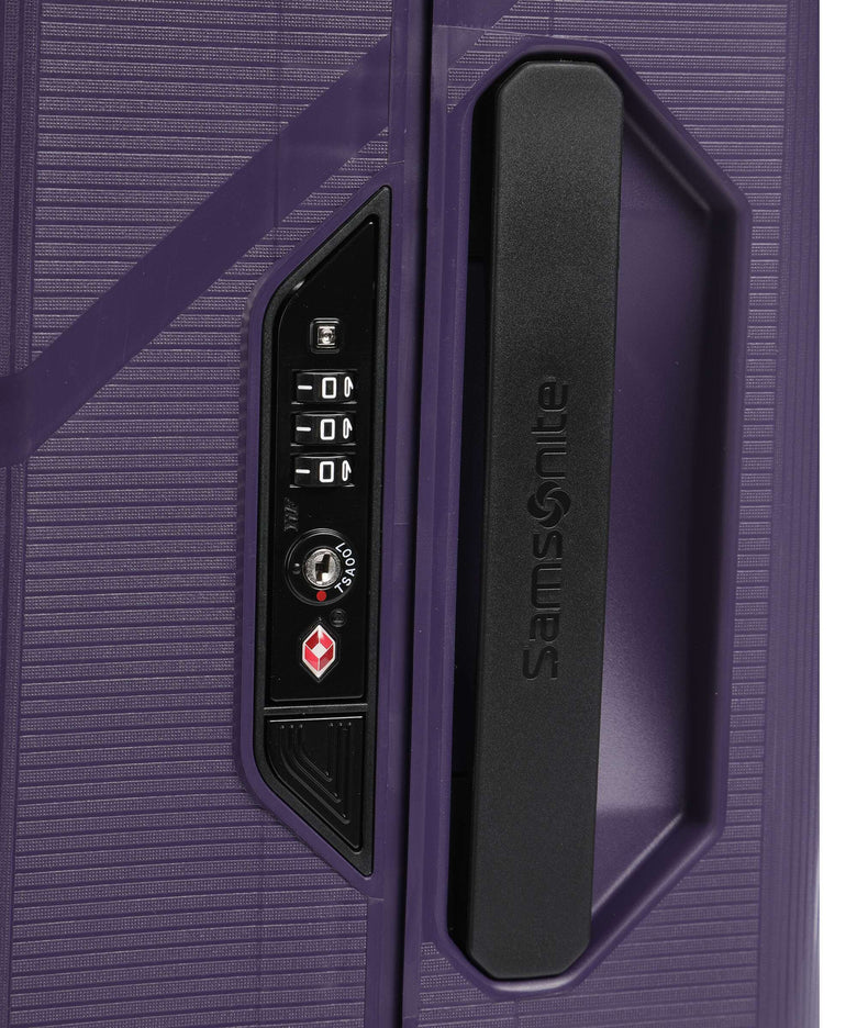 Samsonite Magnum Eco Spinner (4 wheels) dark purple