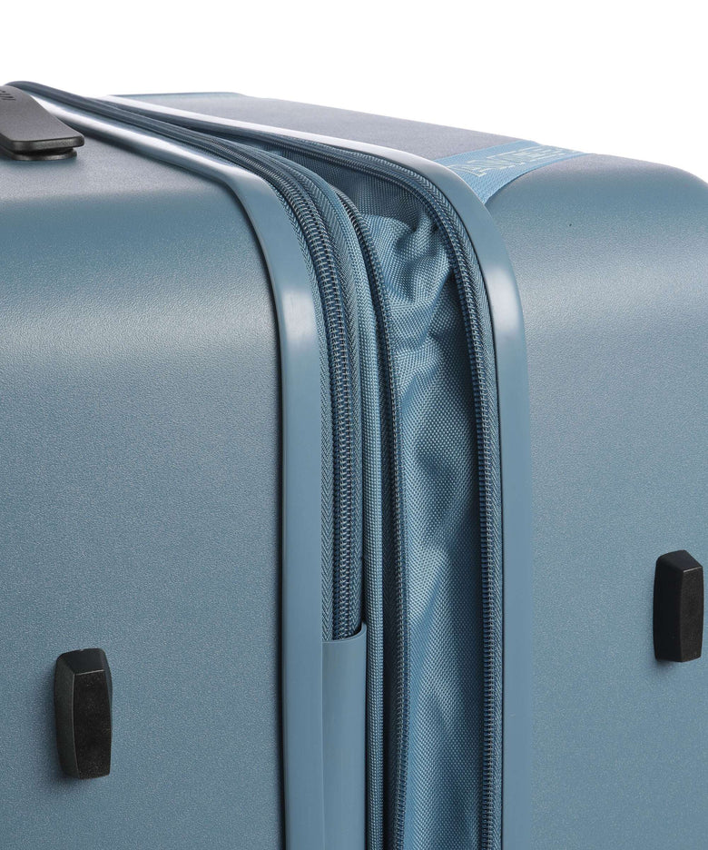 American Tourister Dynabelt Spinner (4 wheels) rainstorm blue
