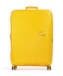 American Tourister Soundbox 4-Pyöräiset matkalaukku golden yellow