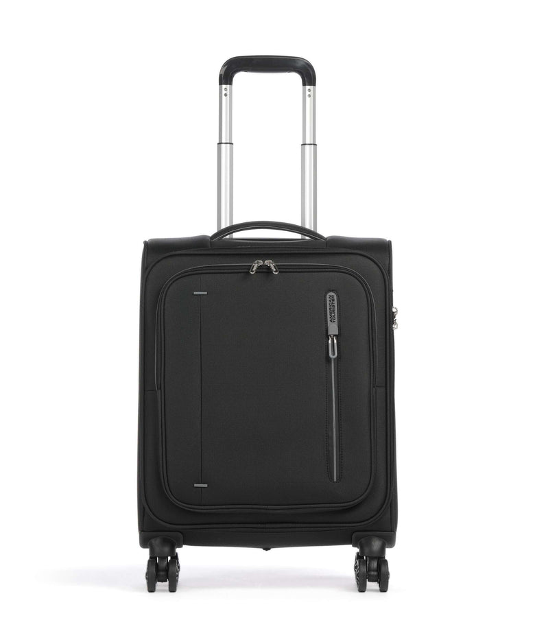 American Tourister Cloudrider S Spinner (4 wheels) jet black