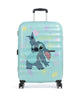 American Tourister Wavebreaker Disney 4-Pyöräiset matkalaukku stitch flower