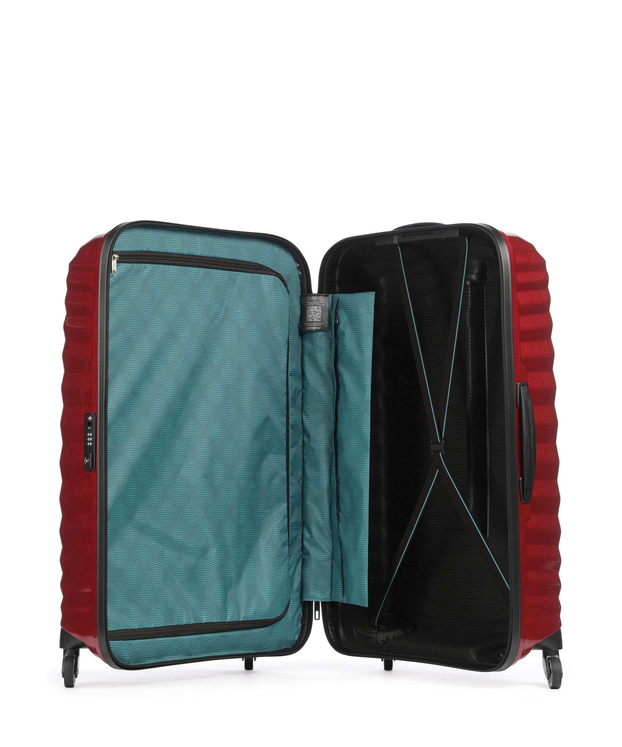 Samsonite Lite Shock Spinner (4 wheels) hyacinth red