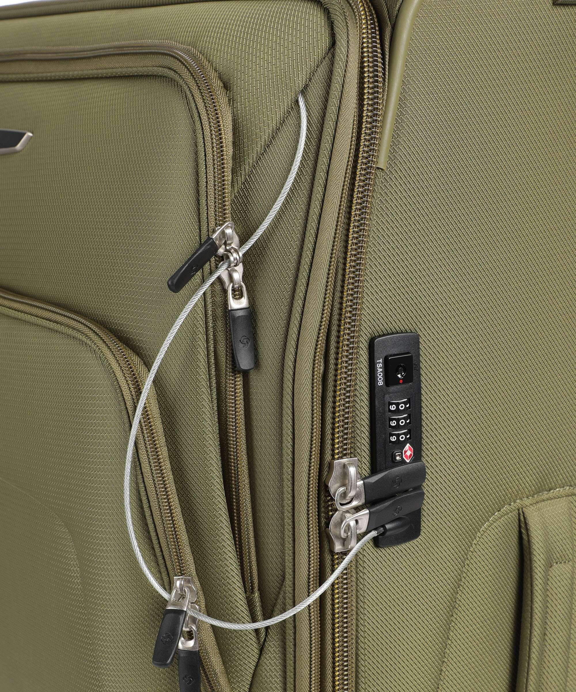 Samsonite Spark Sng Eco Spinner (4 wheels) olive
