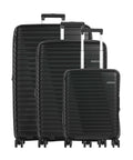American Tourister Roadrush Suitcase set (4 wheels) shadow black