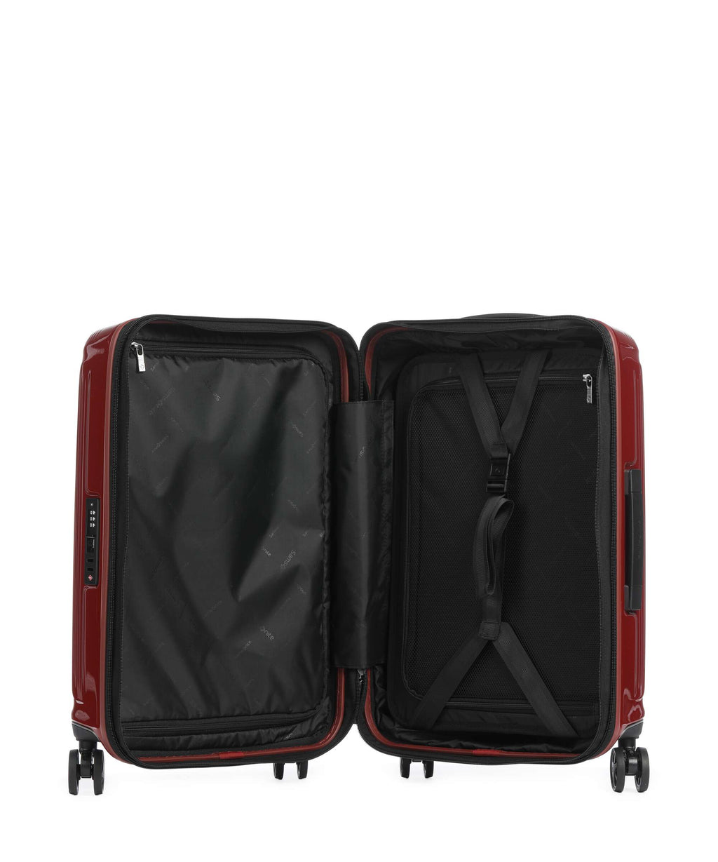 Samsonite Nuon Spinner (4 wheels) metallic red