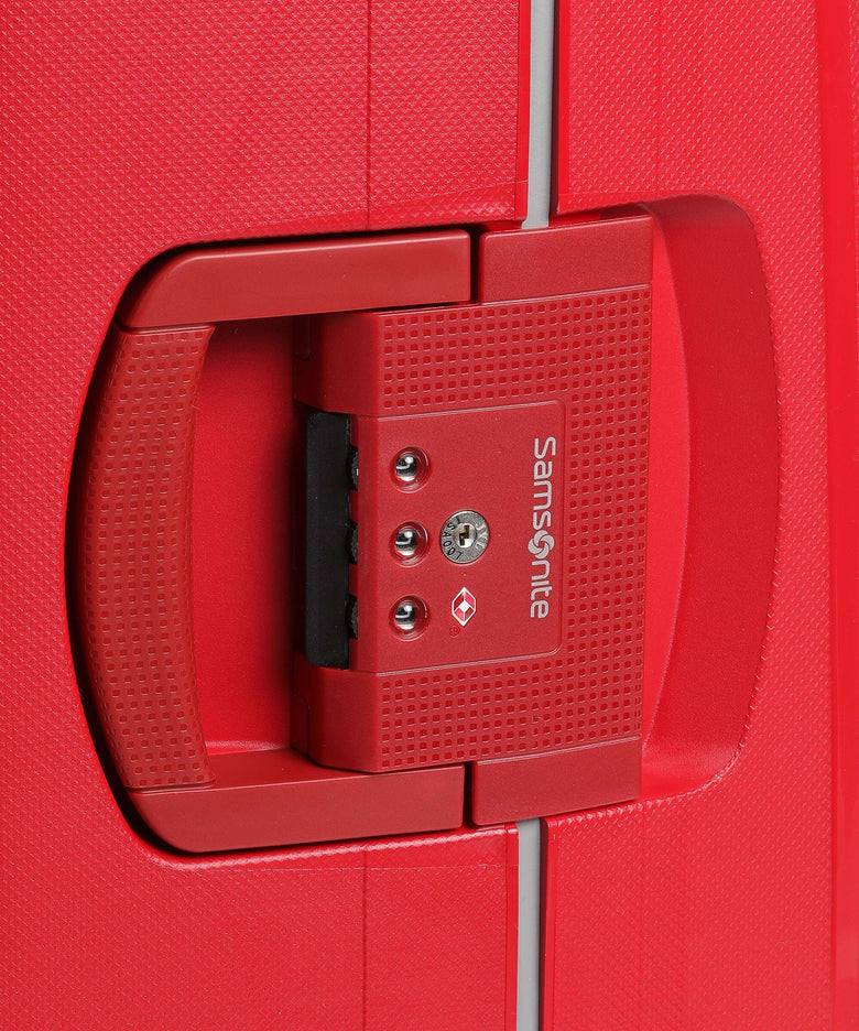 Samsonite S'Cure Spinner (4 wheels) crimson red