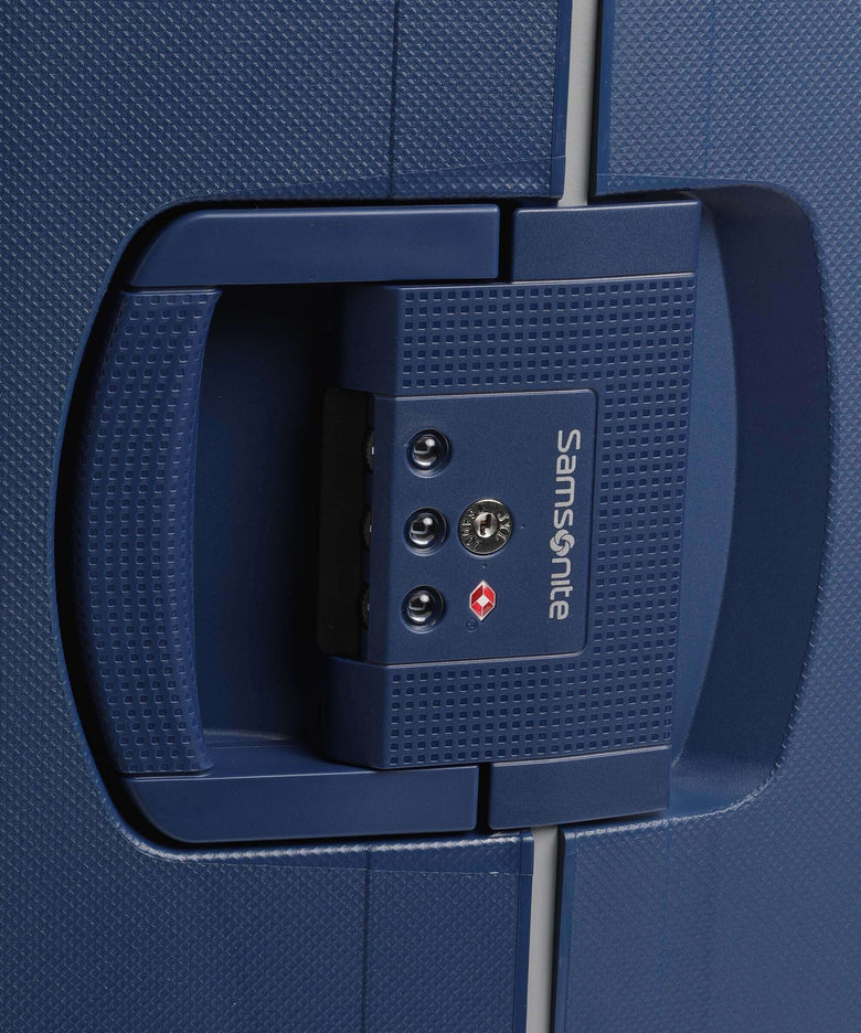 Samsonite S'Cure Spinner (4 wheels) dark blue