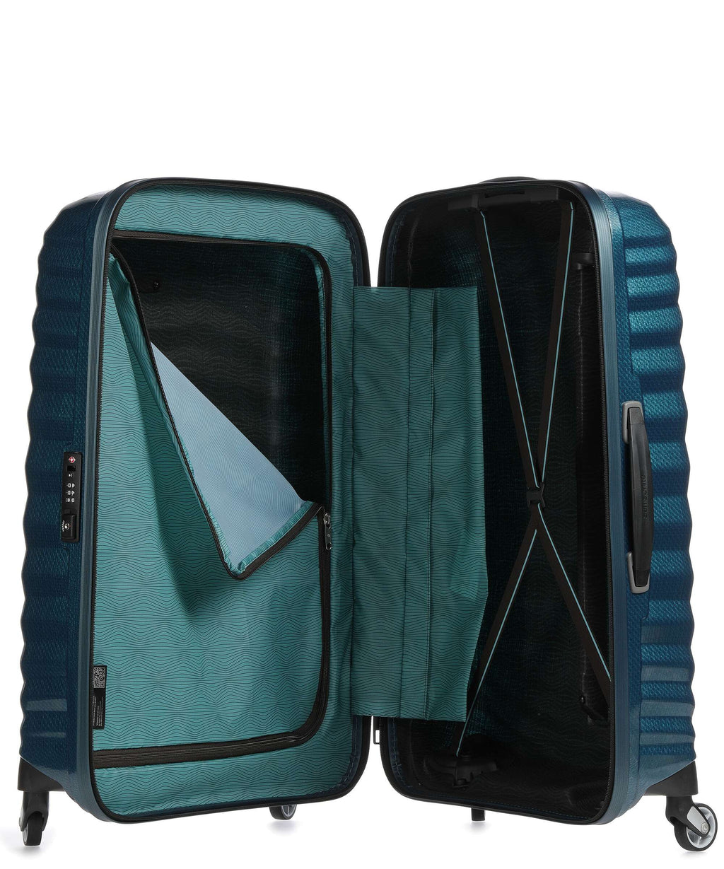 Samsonite Lite Shock Spinner (4 wheels) petrol blue