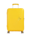 American Tourister Soundbox 4-Pyöräiset matkalaukku golden yellow
