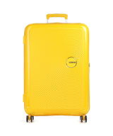 American Tourister Soundbox 4-Pyöräiset matkalaukku golden yellow