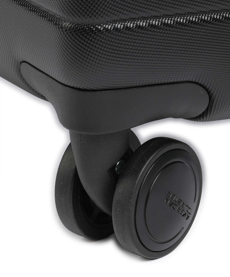 American Tourister Aero Racer Suitcase set (4 wheels) jet black