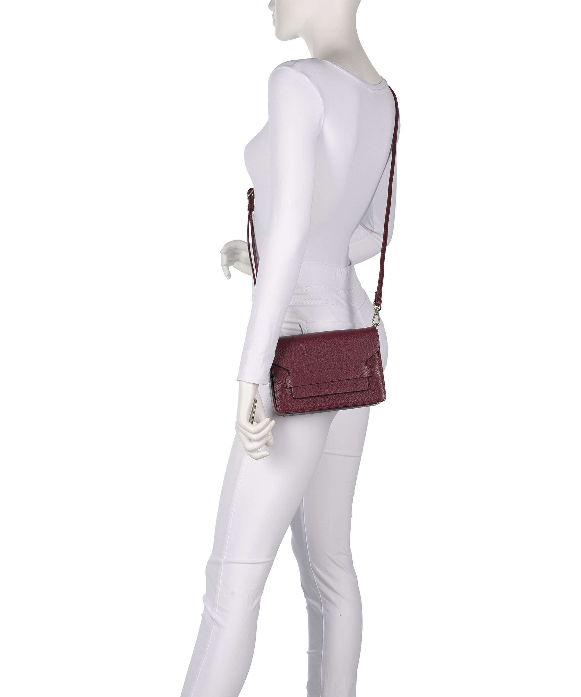 Markberg Vanya Crossbody bag burgundy/gold