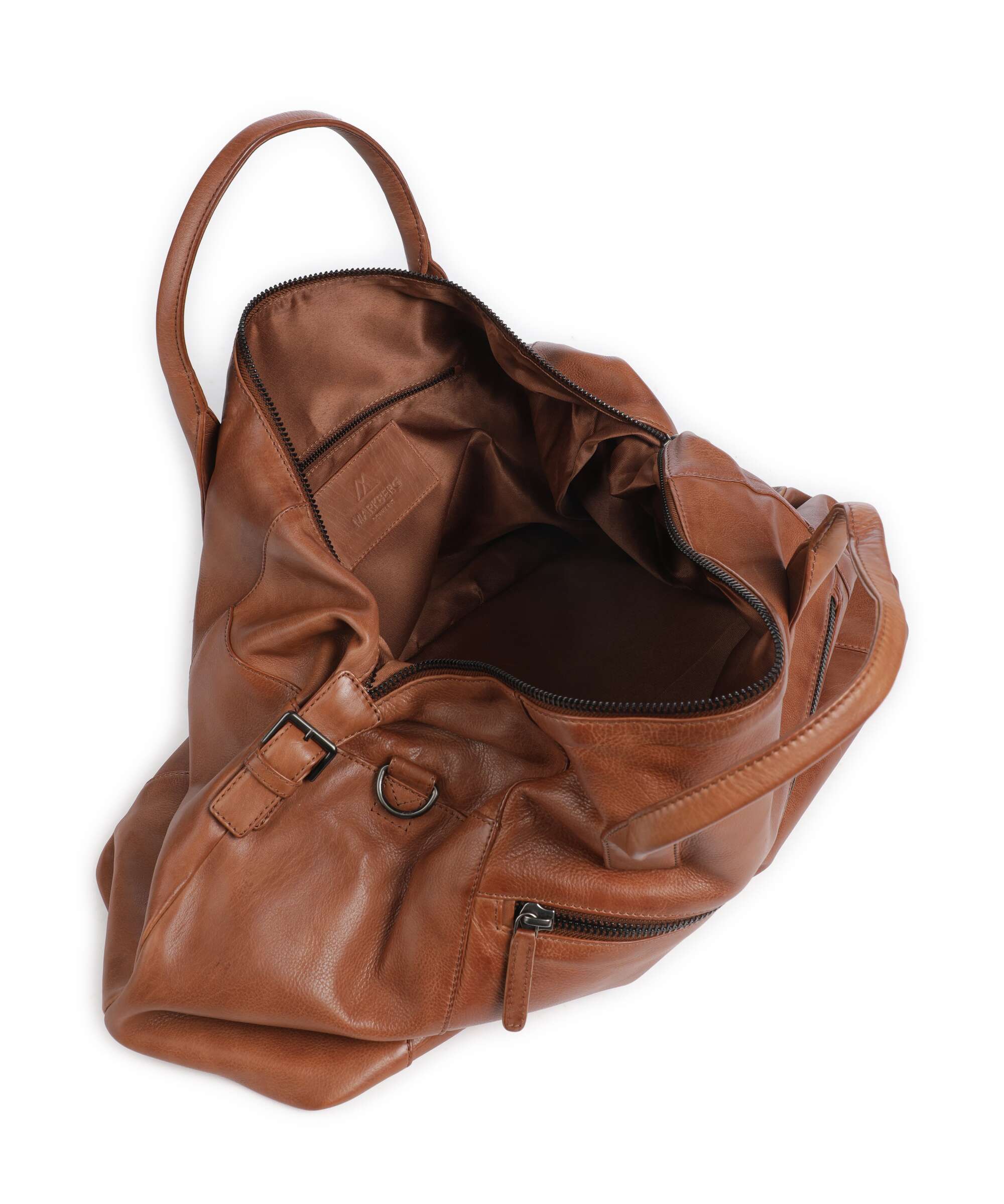 Markberg Kiefer Weekend bag cognac