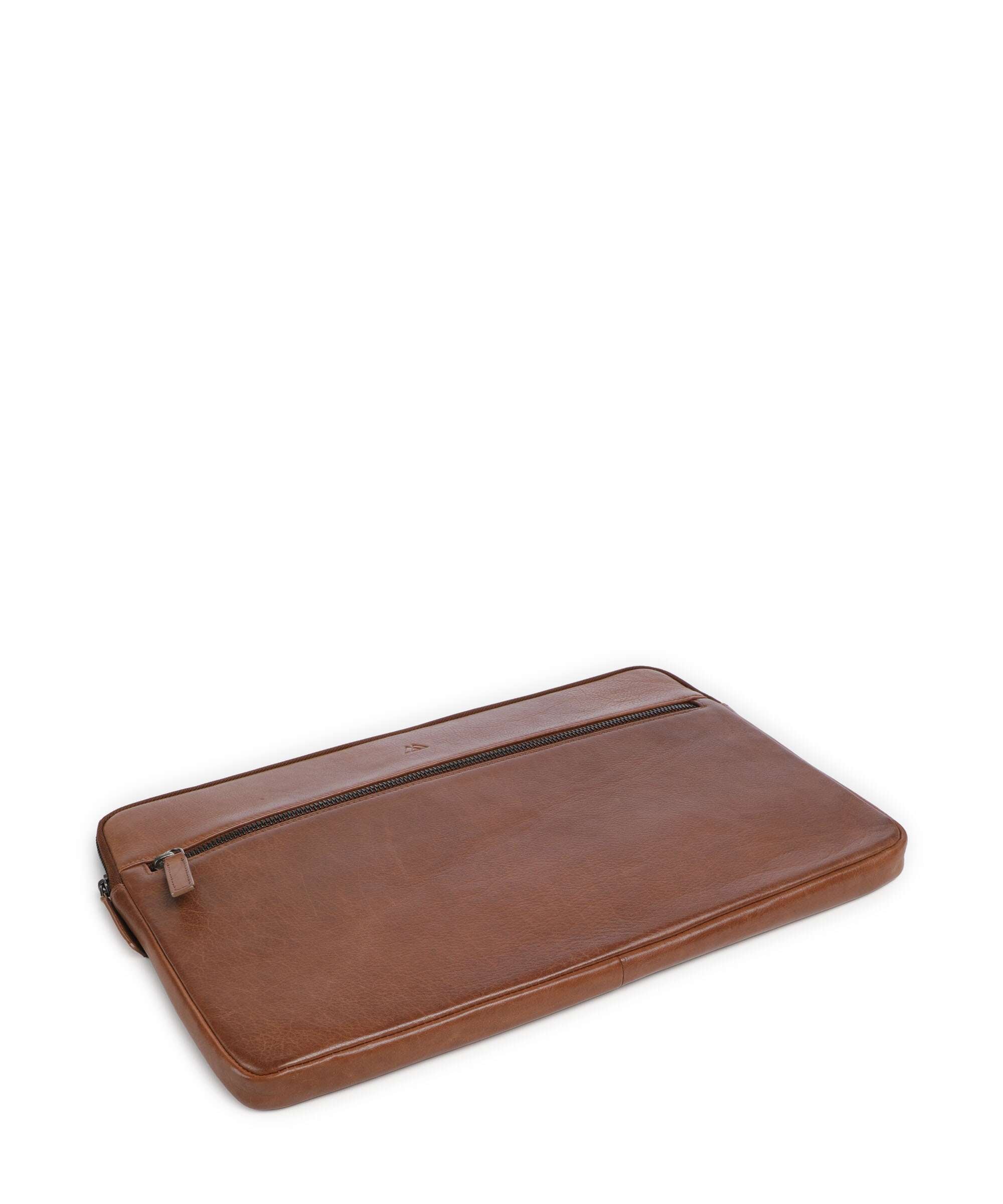 Markberg Flint Laptop case cognac