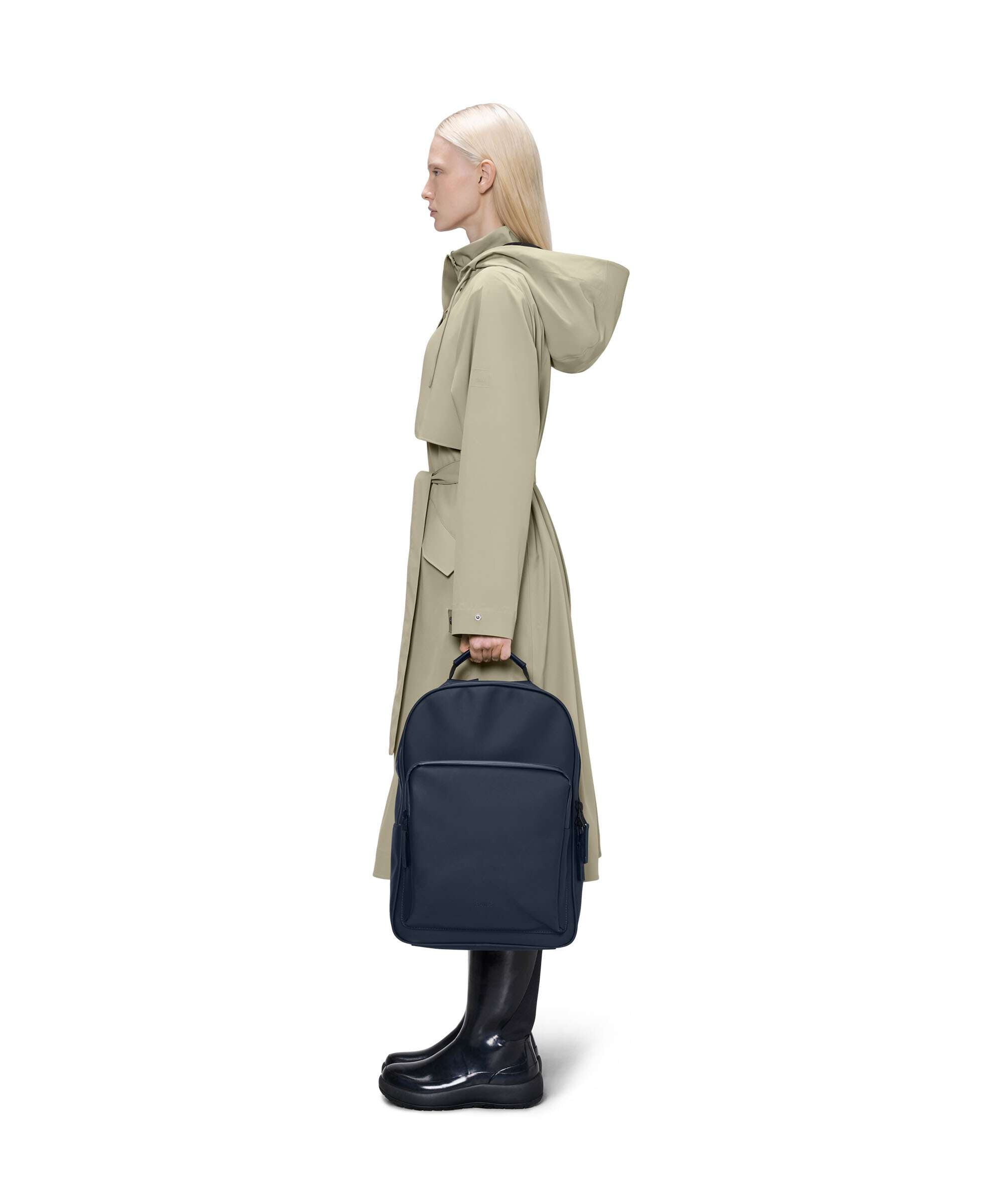 Rains Large Backpack navy