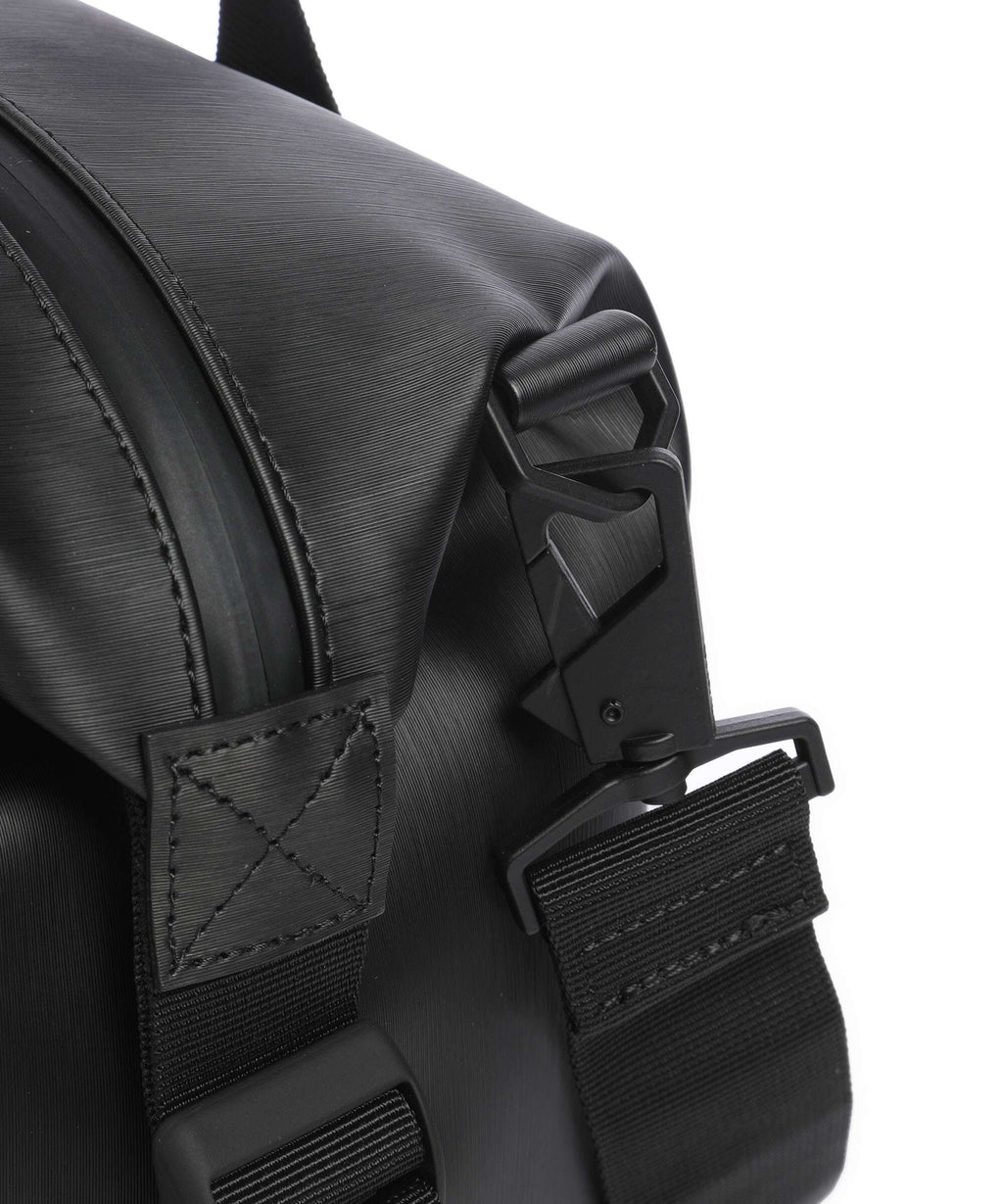 Rains Hilo Small Weekend bag black grain