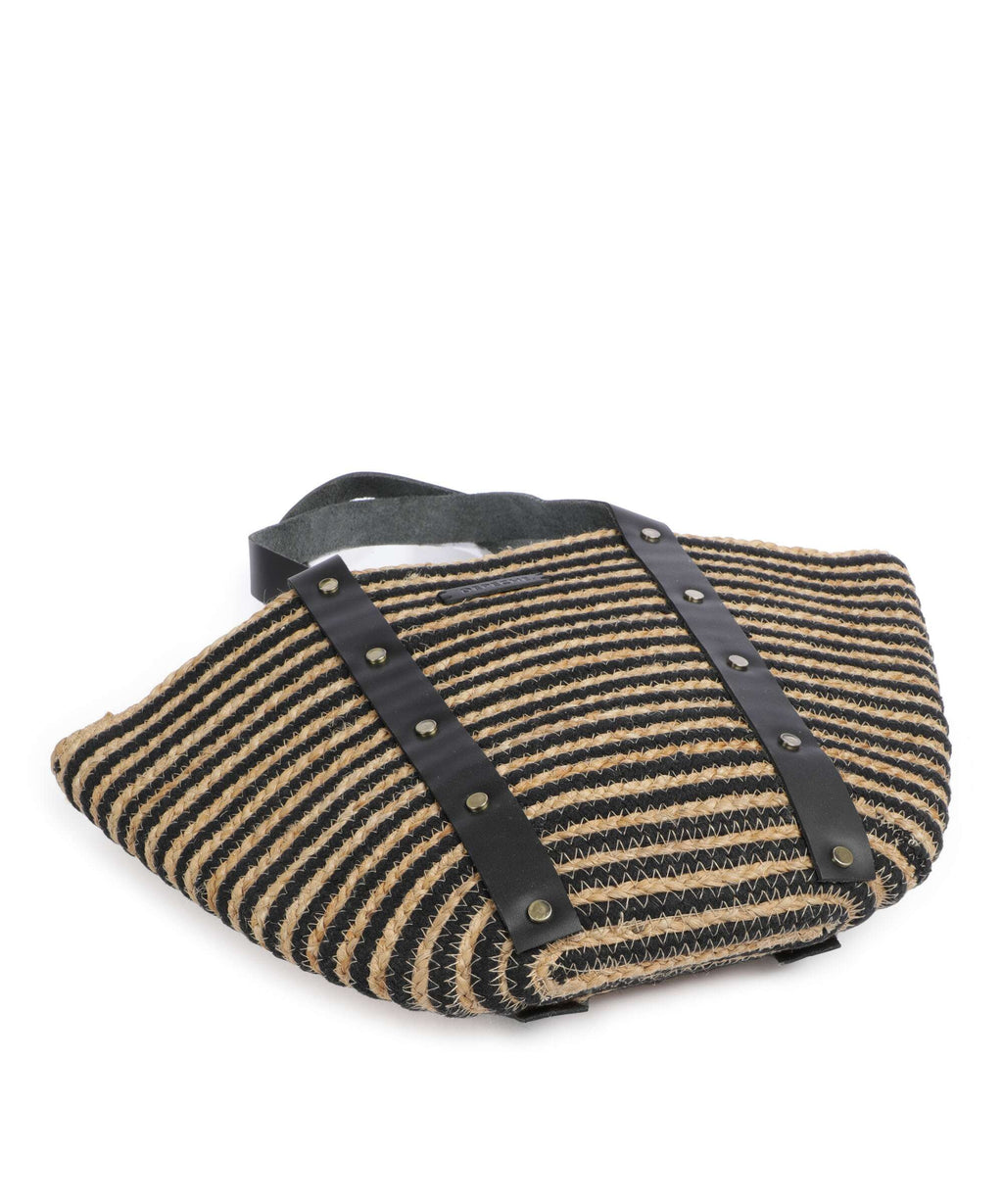 Depeche Summer Sounds Tote bag black/nature
