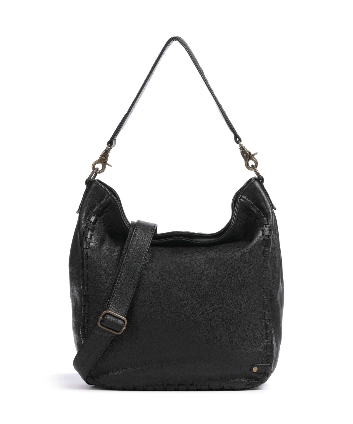 Depeche Tailors Stitch Shoulder bag black