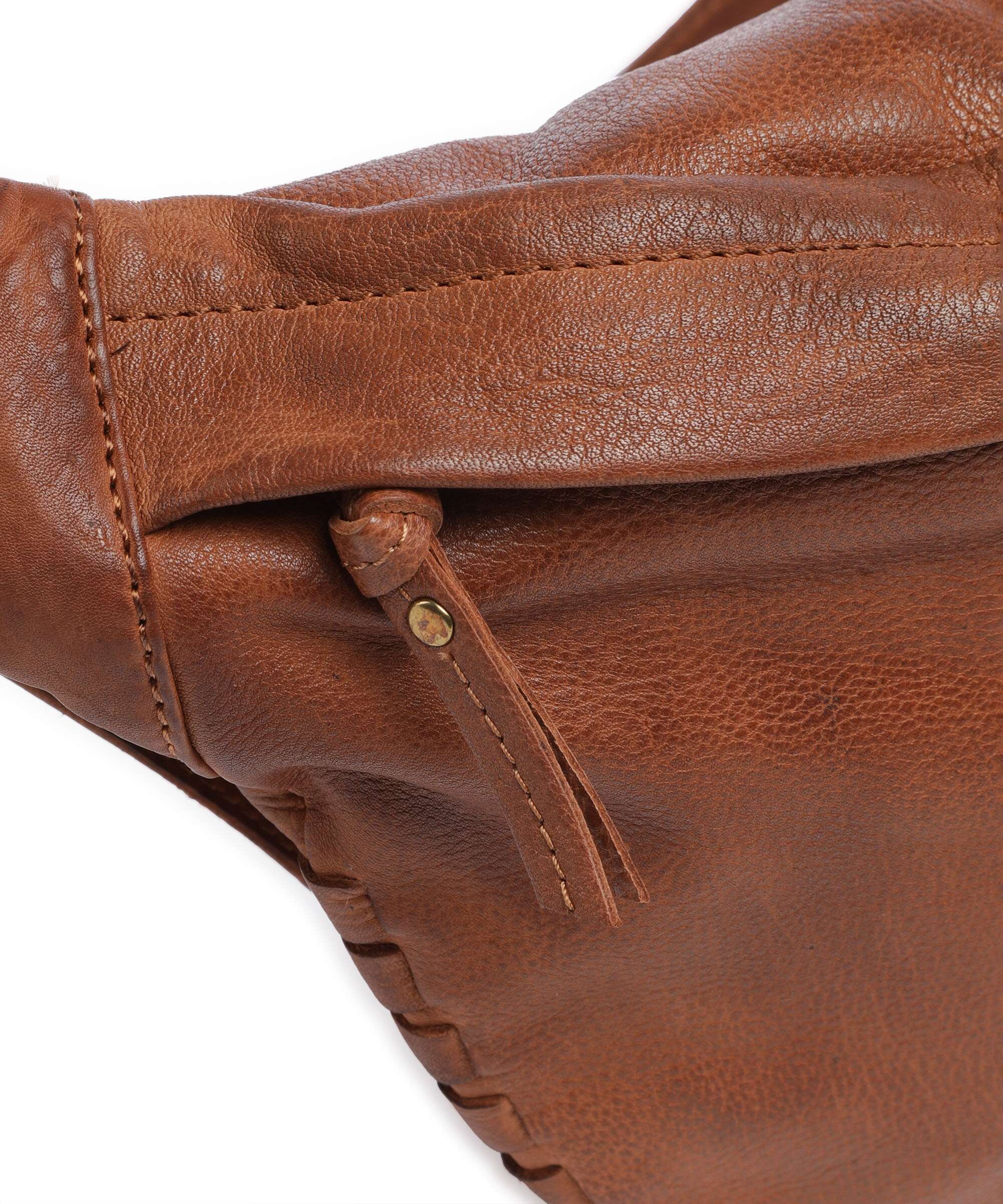 Depeche Tailors Stitch Belt bag cognac