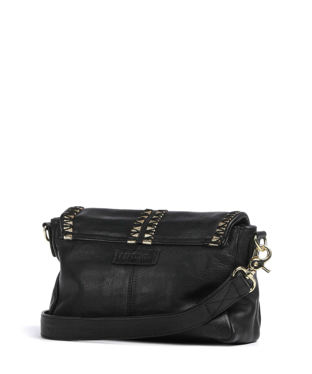 Depeche Golden Magic Crossbody bag black