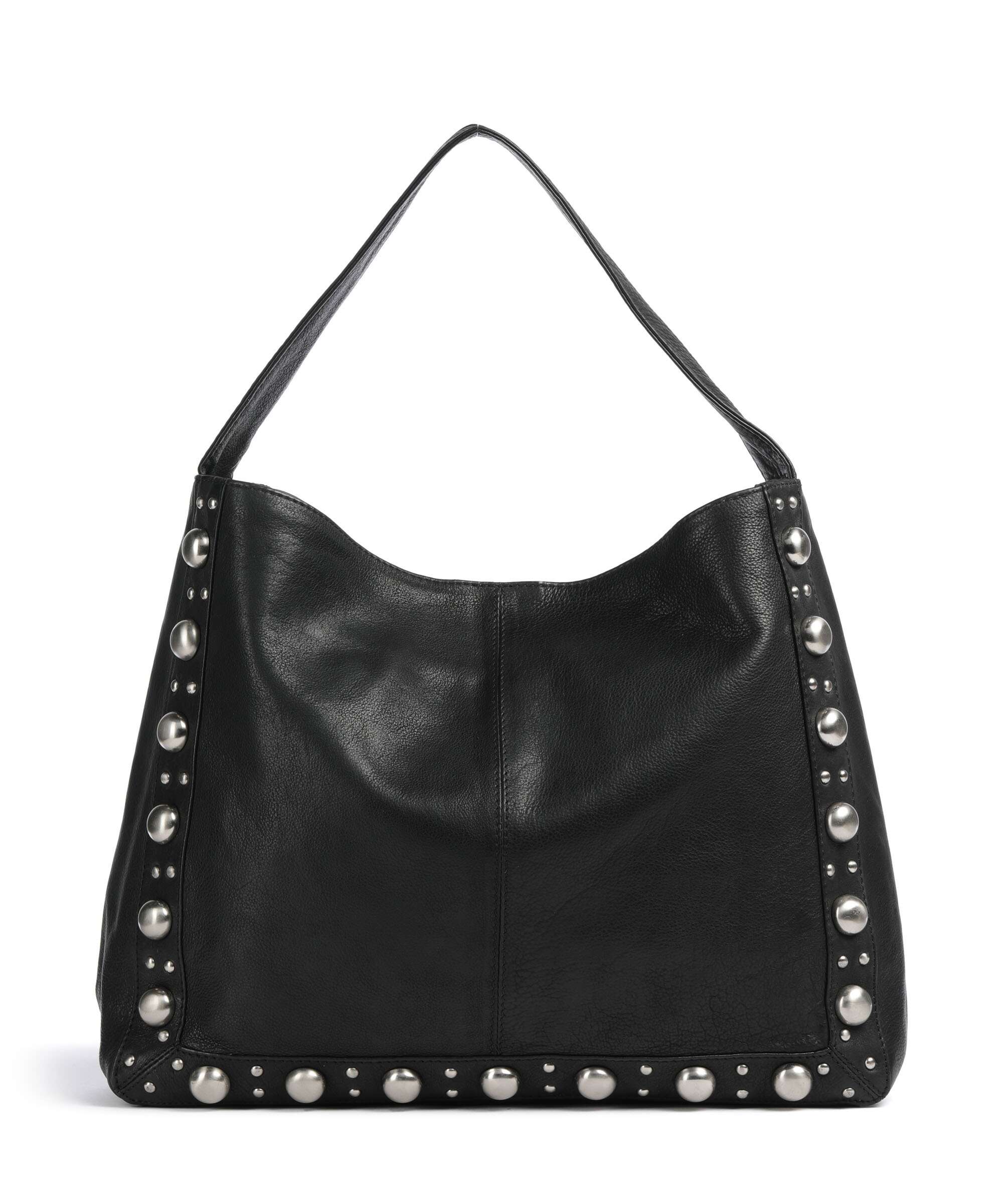 Depeche Noise Industry Hobo bag nero