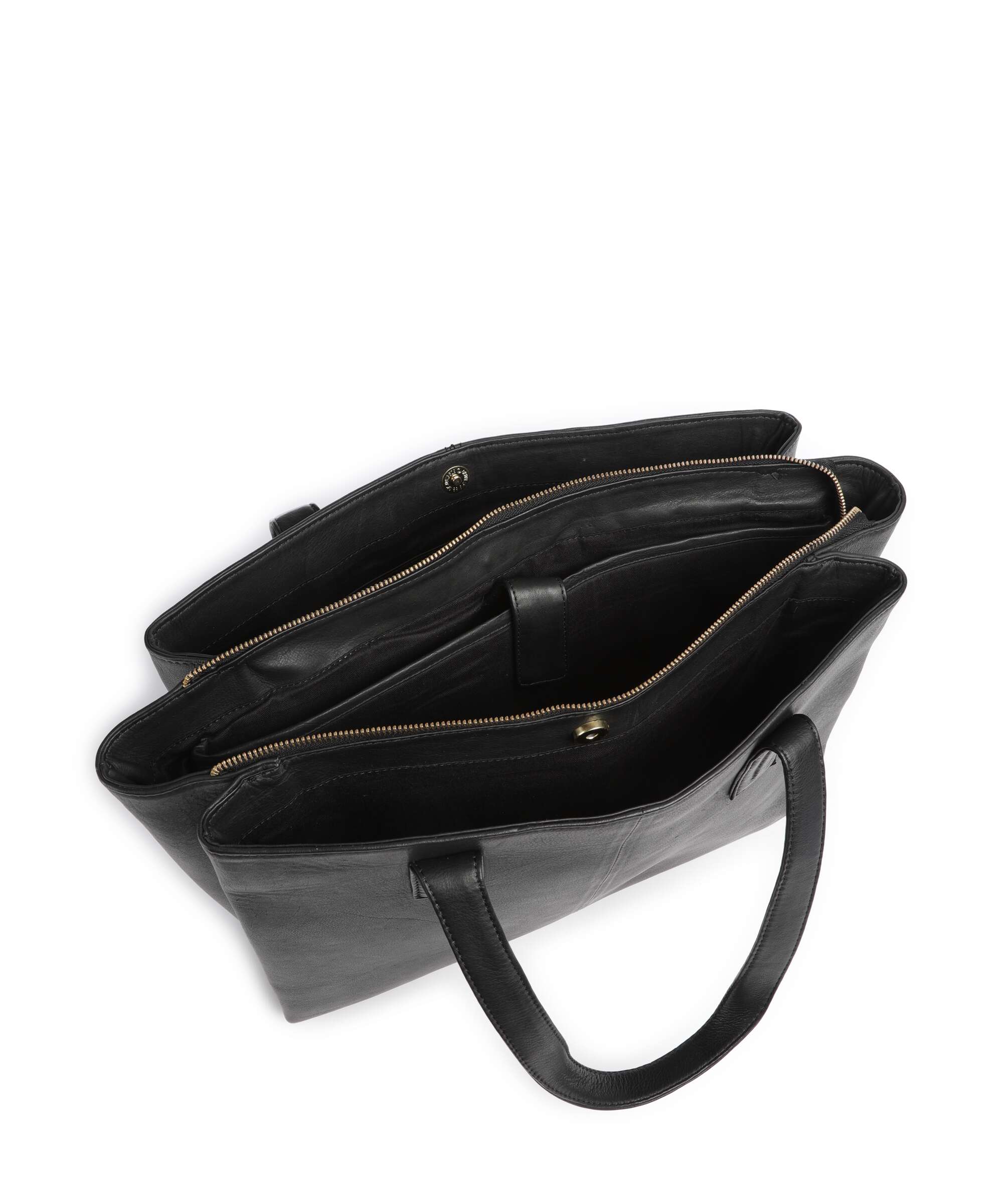 Depeche Golden Chic Tote bag nero