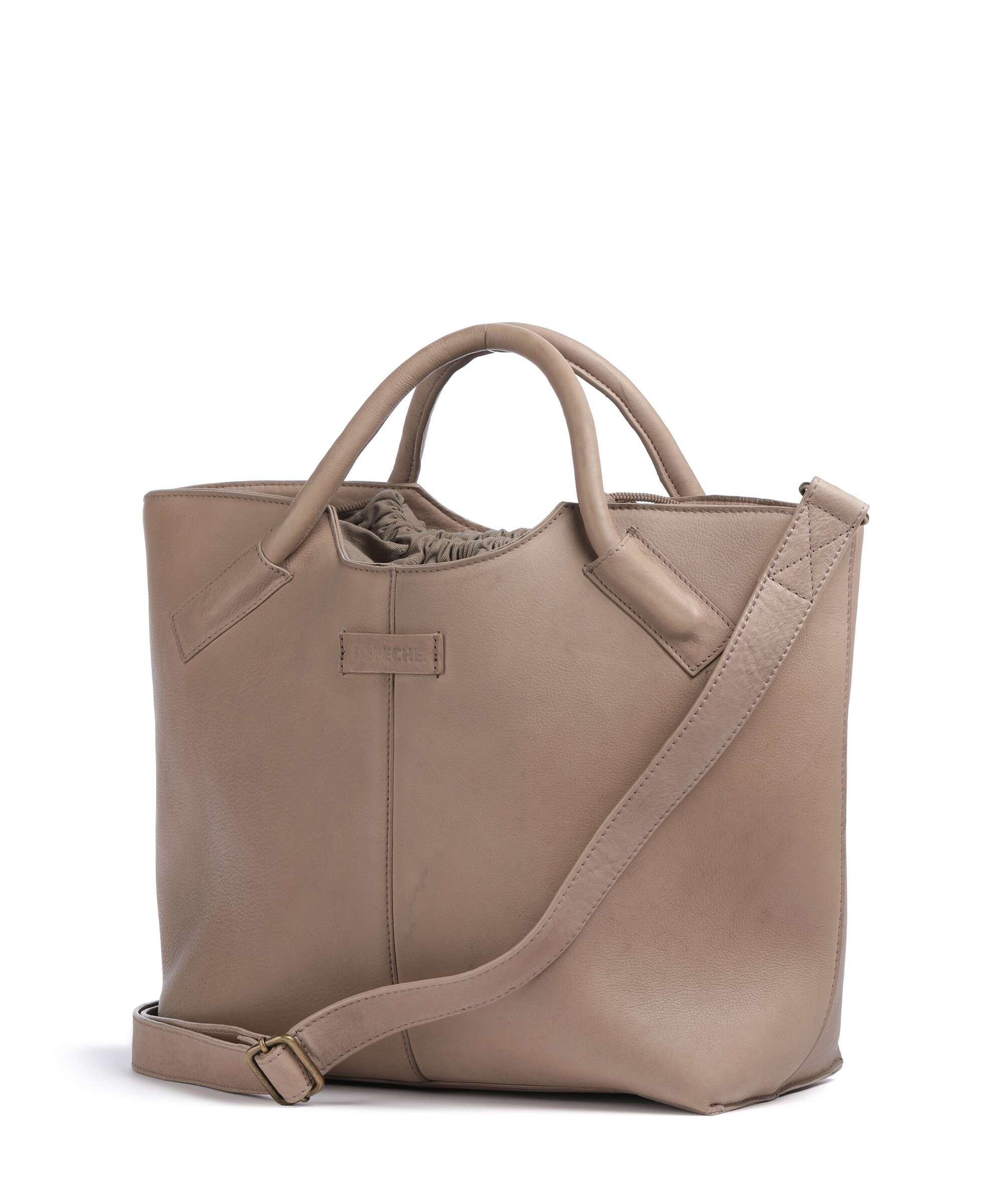 Depeche Marseille Handbag taupe