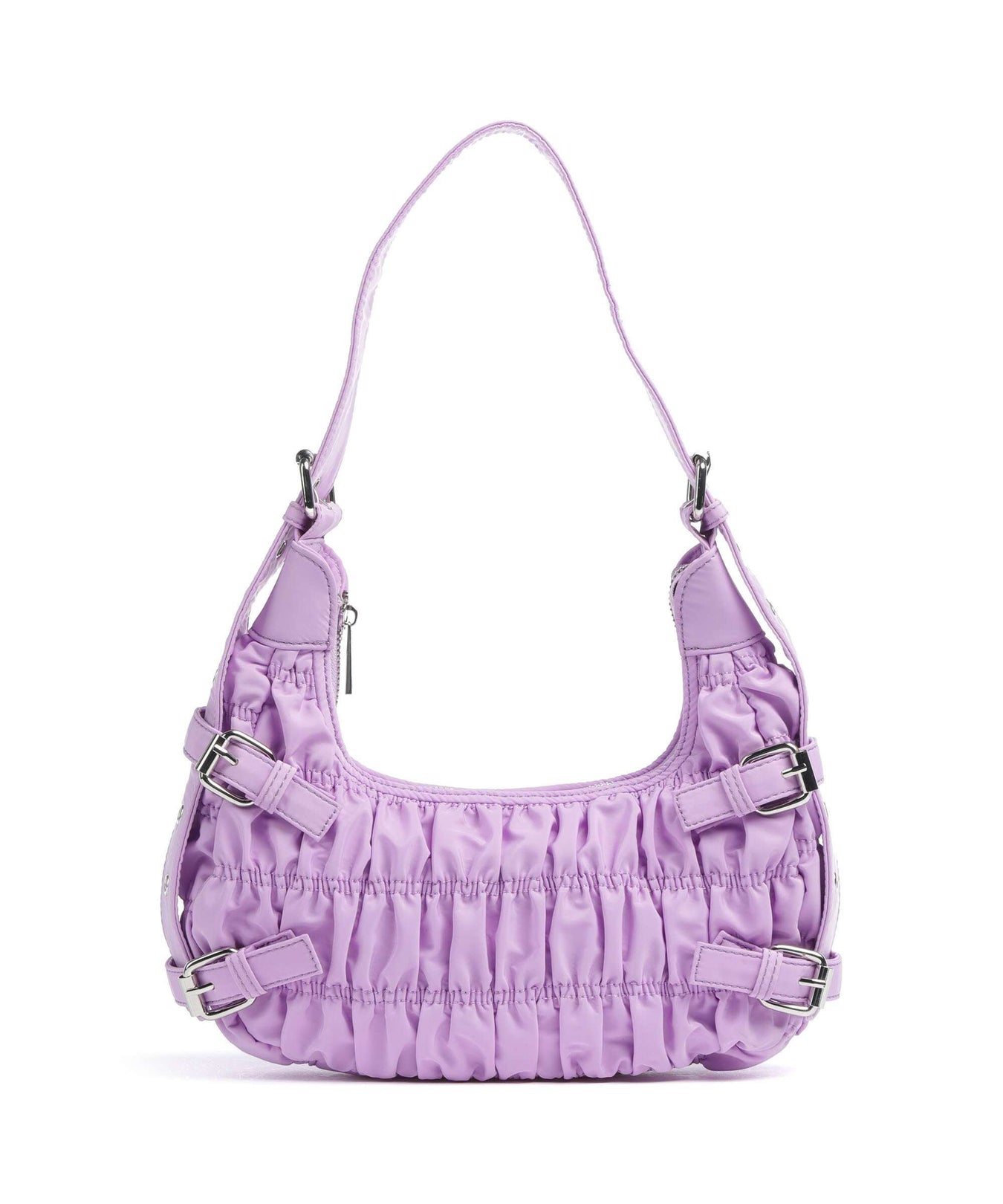 Núnoo Recycled Nylon Alaska Hobo bag purple