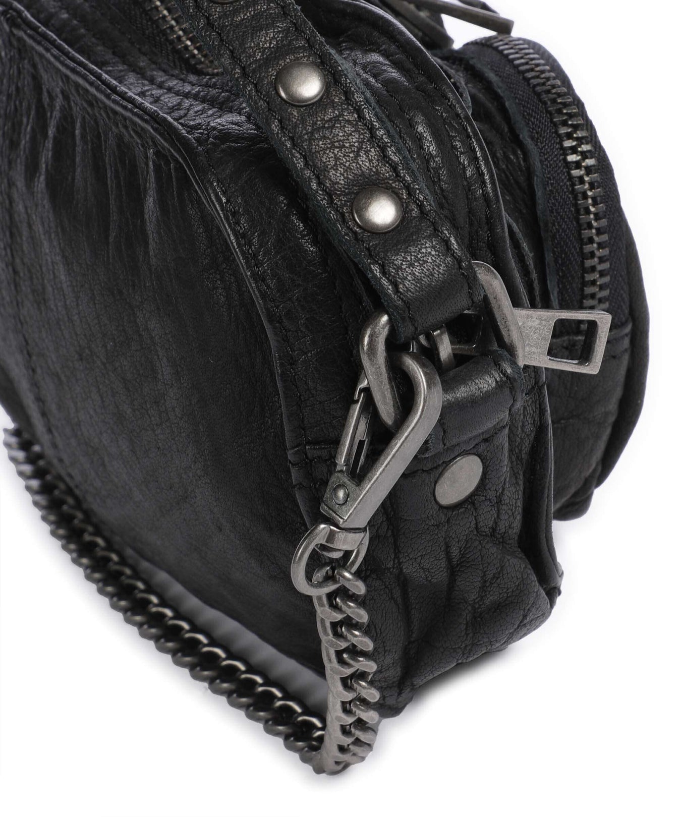 Núnoo Washed Helena Crossbody bag black