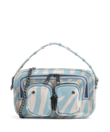 Núnoo Recycled Canvas Helena Olkalaukku blue