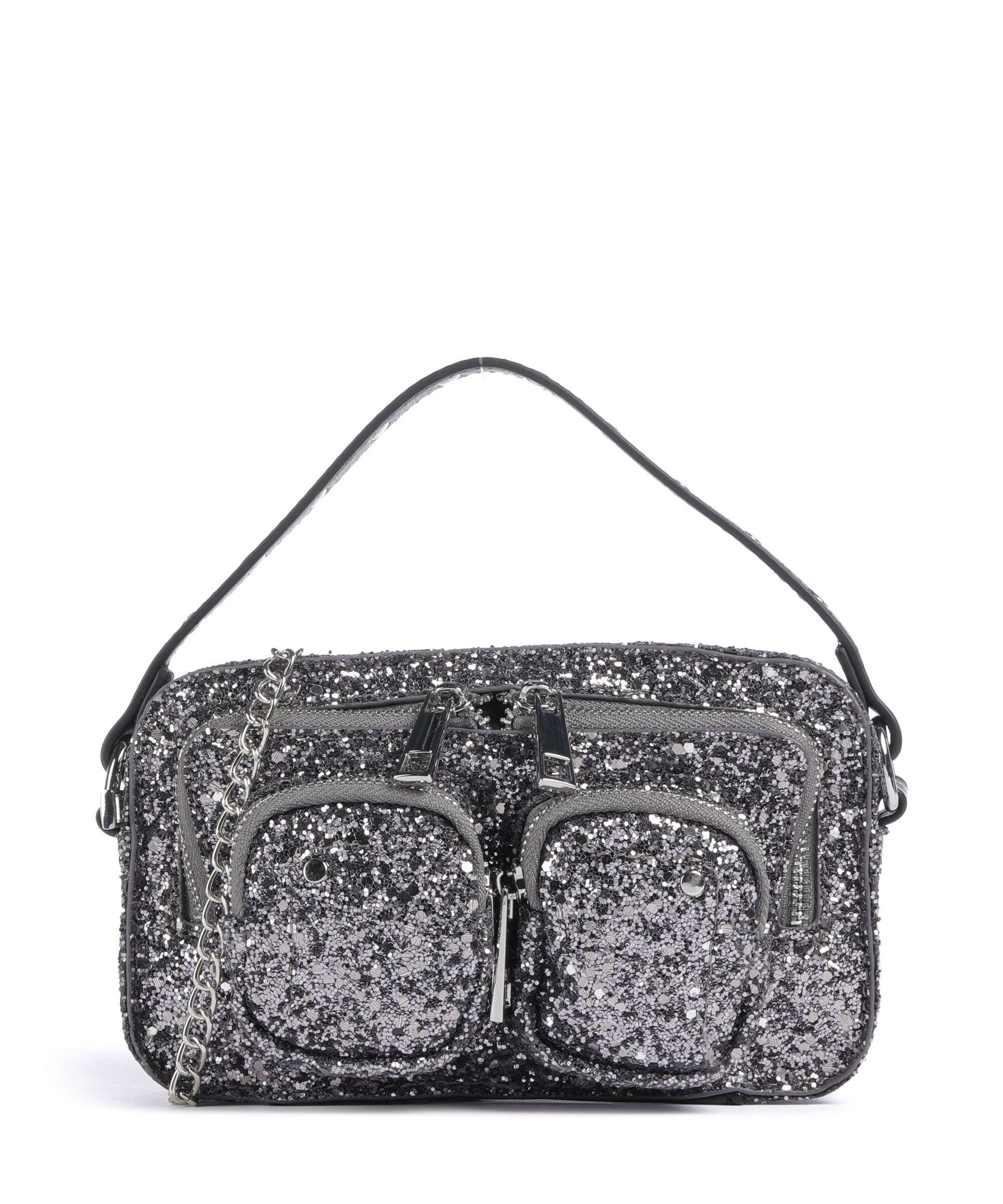 Núnoo Glitter Helena Crossbody bag silver