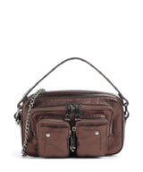 Núnoo Metallic Helena Olkalaukku brown