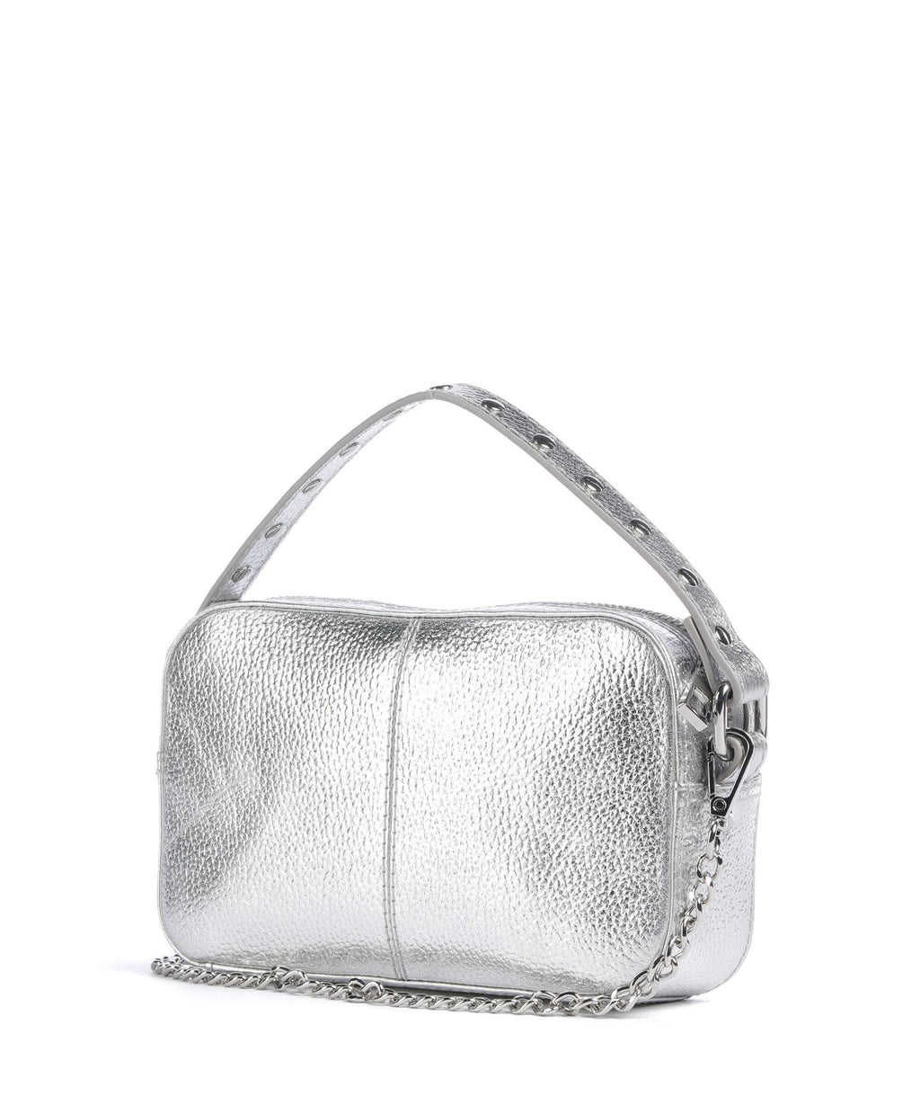 Núnoo Metallic Helena Crossbody bag silver