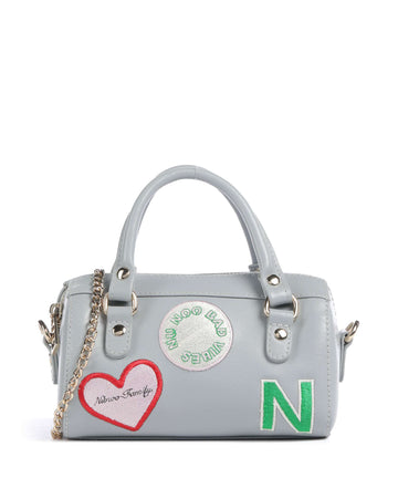 Núnoo Florence Small Maya Olkalaukku light grey