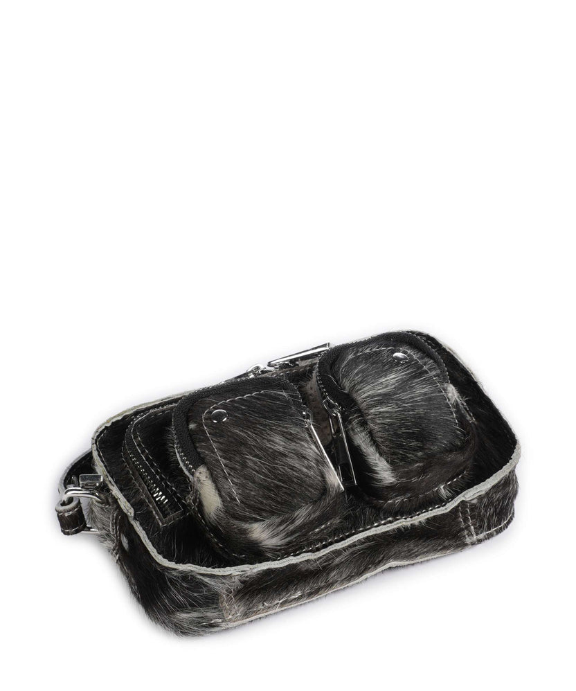 Núnoo Helena Crossbody bag black/white