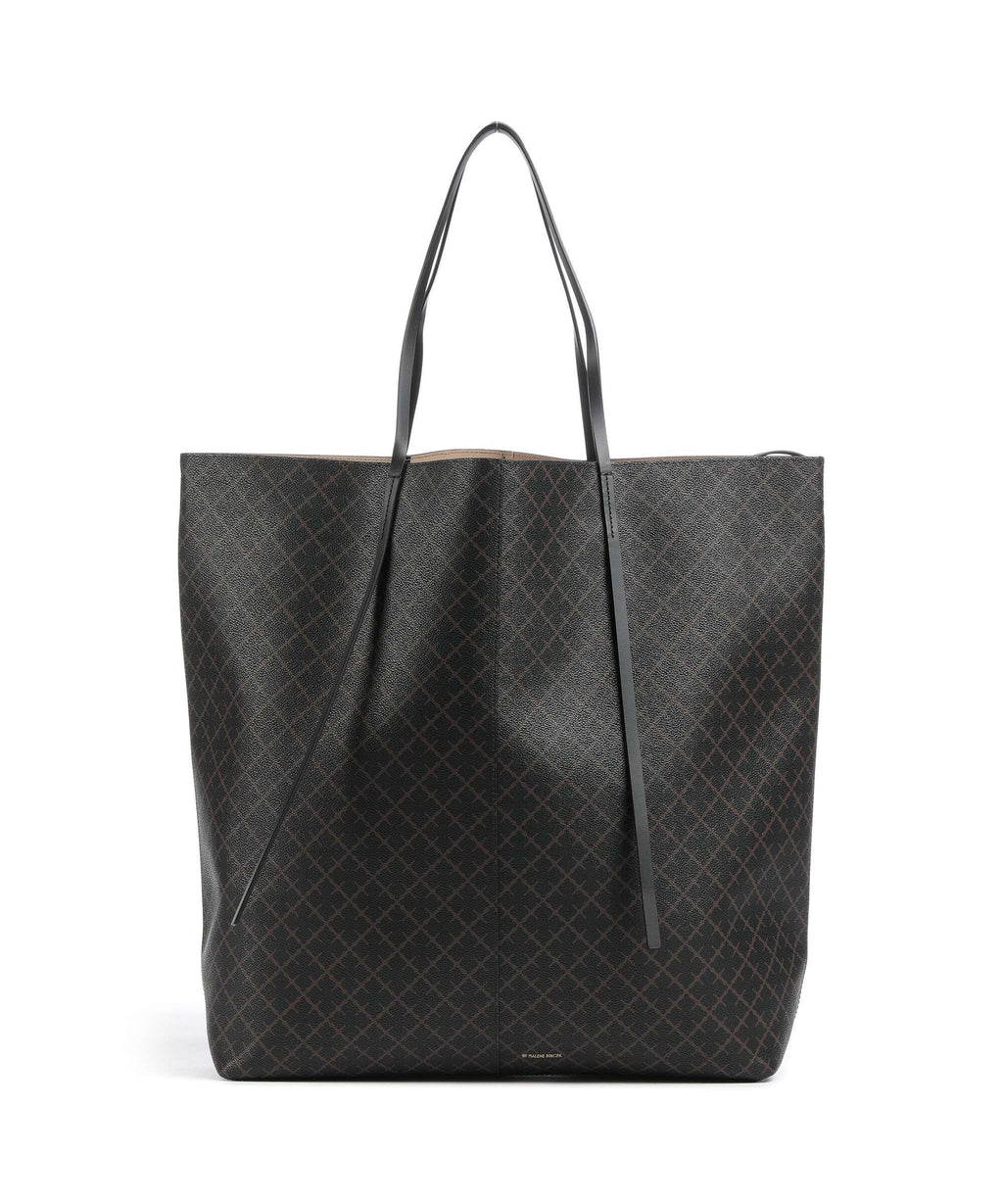 by Malene Birger Abrille Tote bag dark chokolate